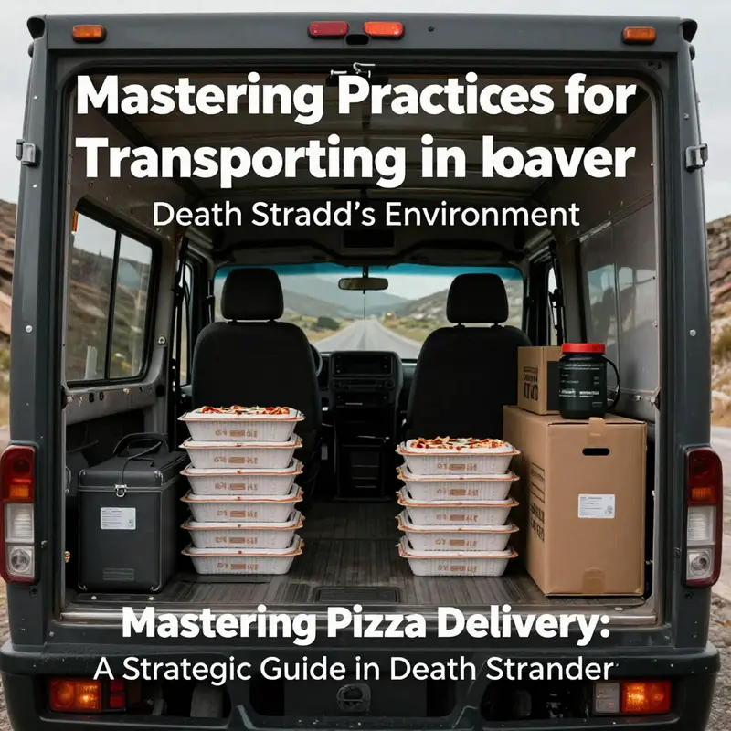 Sam Porter Bridges prepares pizza for delivery in a challenging landscape.