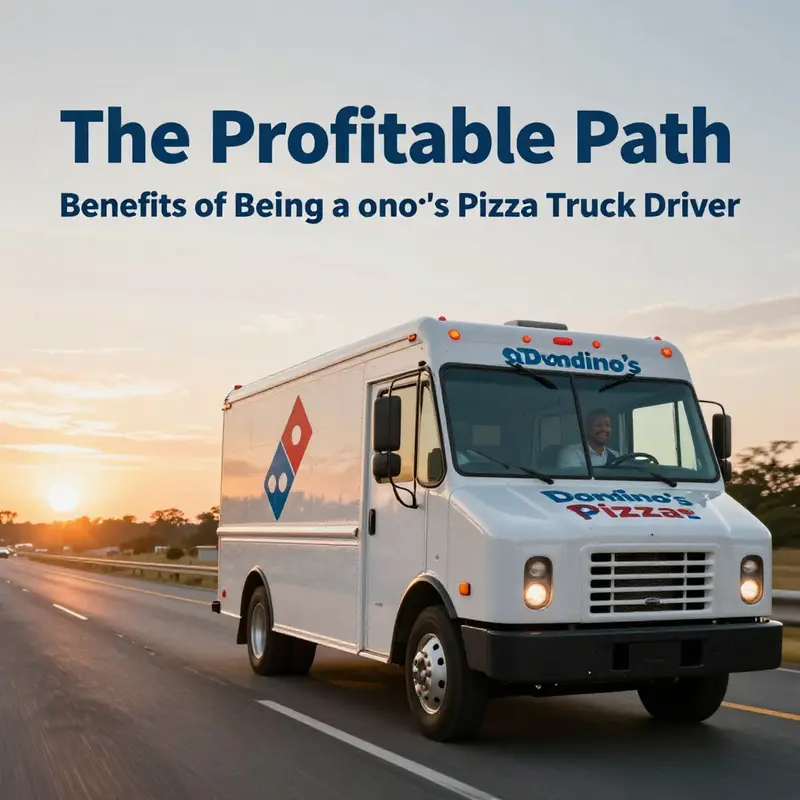A Domino’s Pizza driver enjoying their journey, reflecting on the competitive pay they receive.