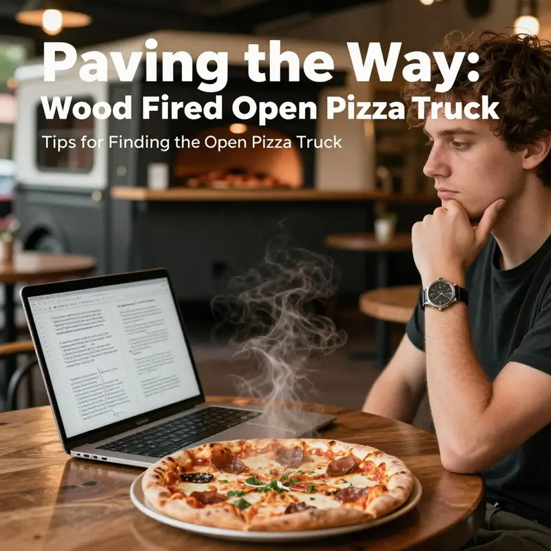 A vibrant brainstorming session focused on developing unique names for a wood-fired oven pizza truck.