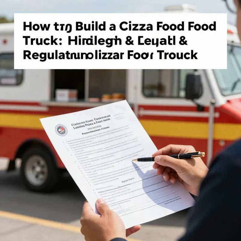 Brainstorming ideas for a pizza food truck business.