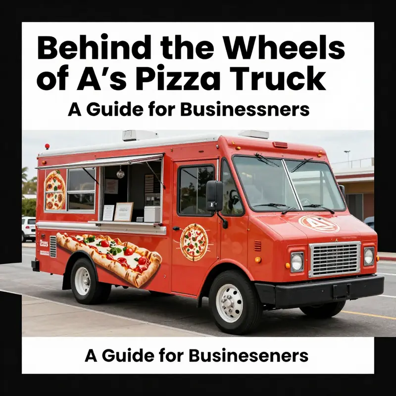 A’s Pizza Truck parked in Newmarket, Ontario, ready to serve delicious pizzas to the local community.