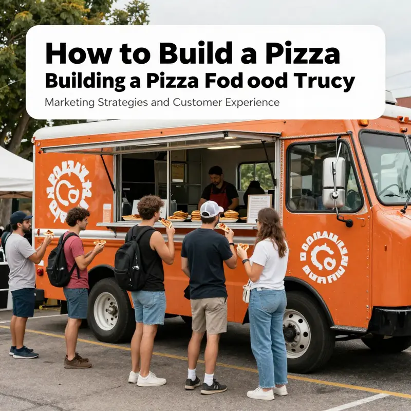 Brainstorming ideas for a pizza food truck business.