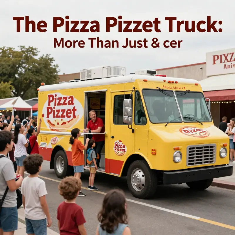 The Pizza Planet truck in *A Bug’s Life* adds a colorful touch to the animated world.