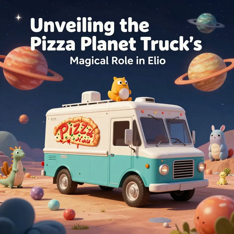 The Pizza Planet Truck in Elio symbolizes adventure and nostalgia, bridging generations through Pixar’s storytelling.