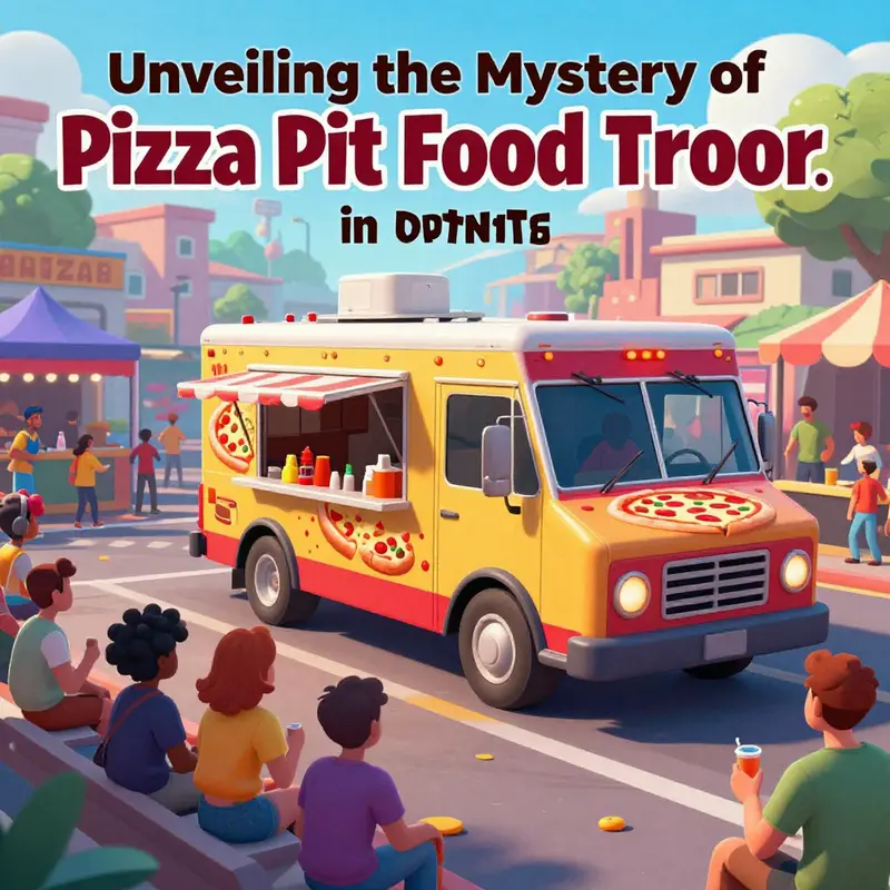 Exploring the vibrant atmosphere of a food truck festival, inspired by gaming and culinary delights.