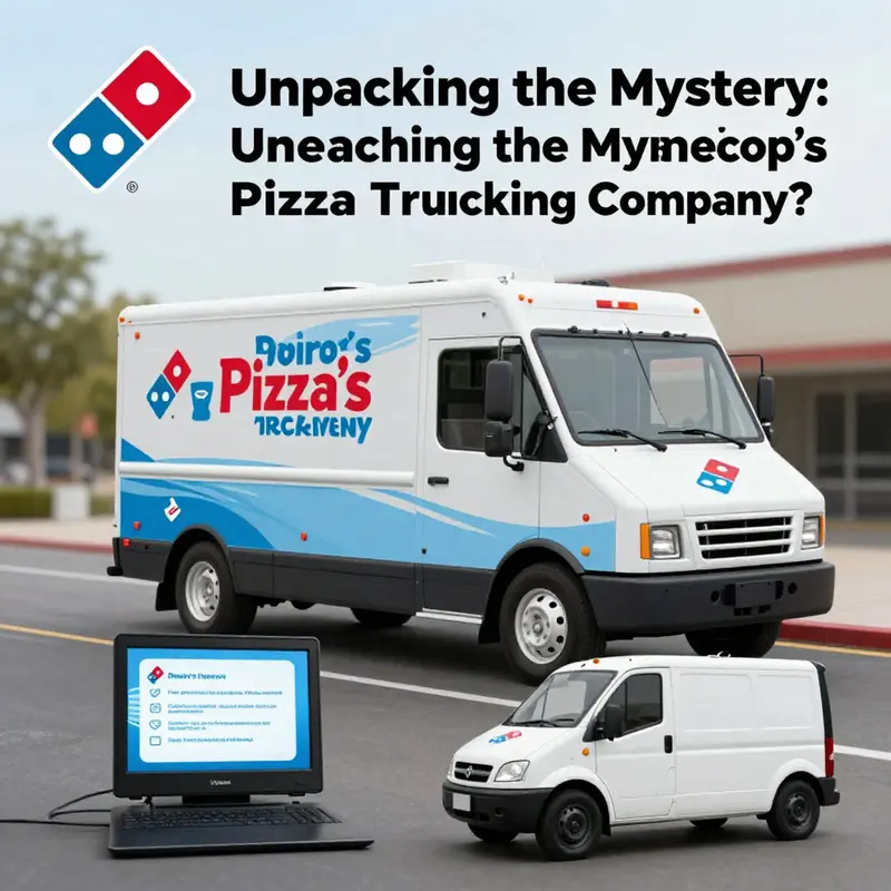 Domino’s pizza delivery vehicles ready for action outside a bustling store.