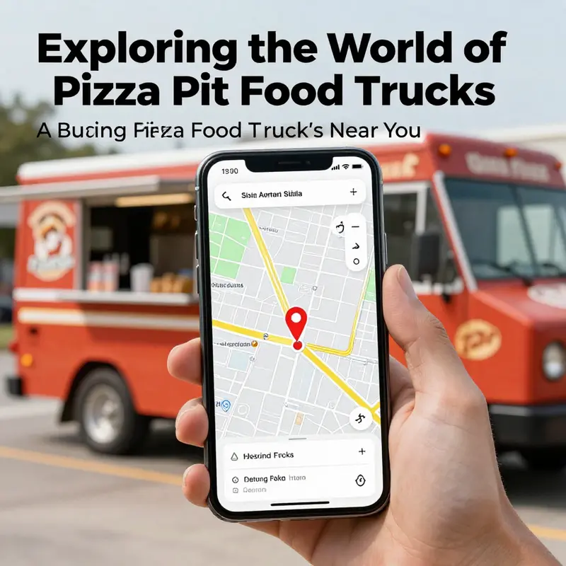 A colorful depiction of the Pizza Pit food truck as imagined in Fortnite.