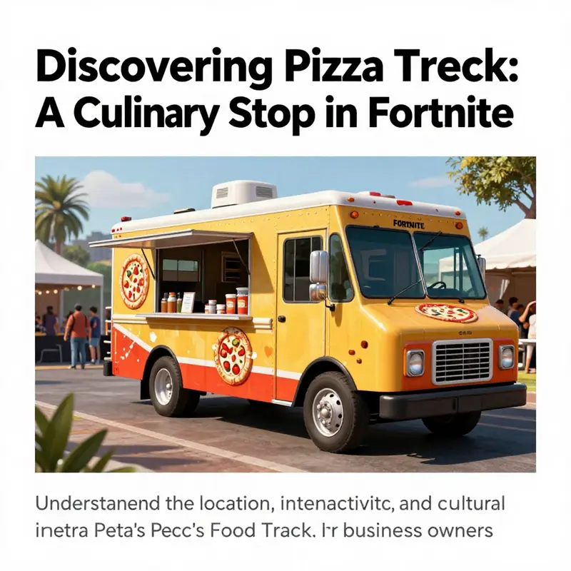 A food truck at a gaming convention, showcasing the interaction between food and gaming enthusiasts.