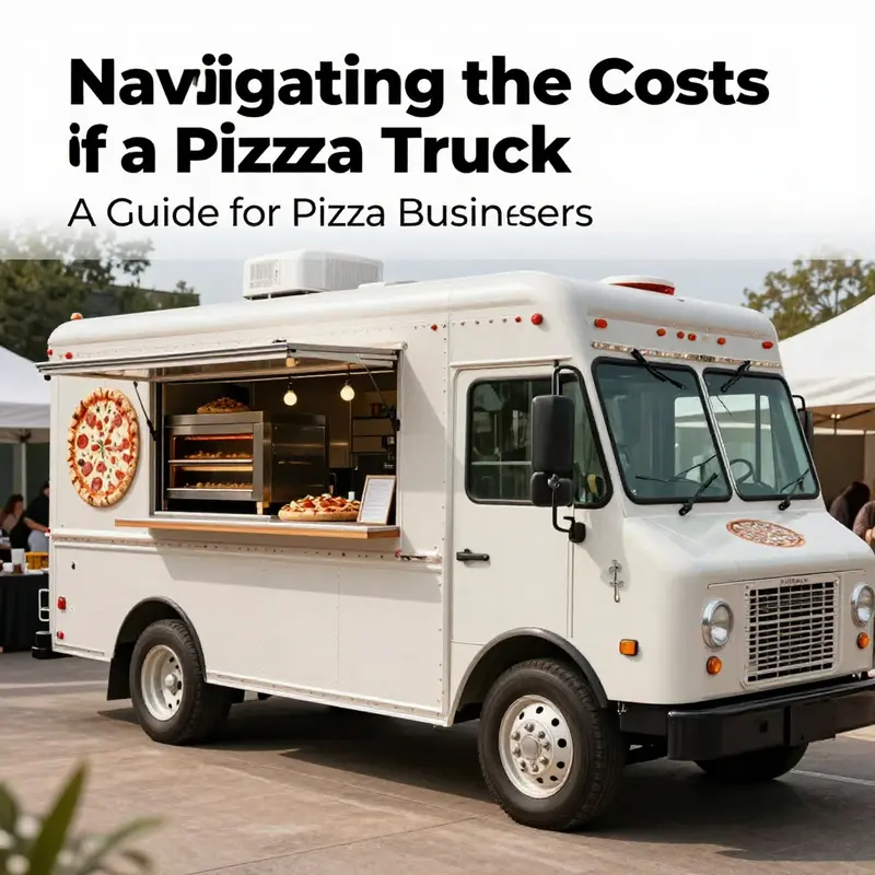 An entry-level pizza truck ready for service, representing budget-friendly options.
