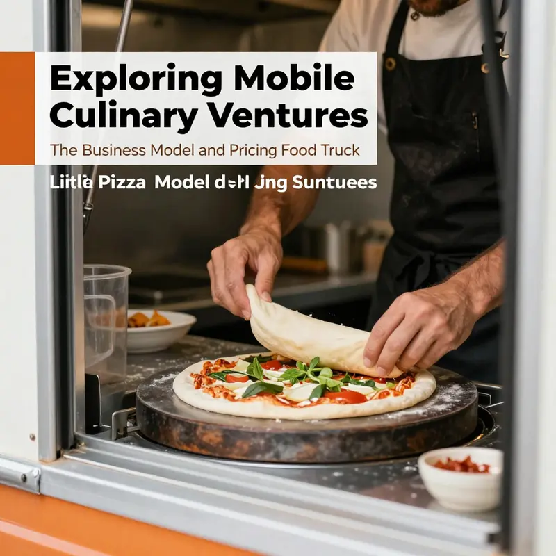 A lively scene capturing the essence of ‘A Little Pizza Heaven Food Truck’ amidst fans of delicious pizza.