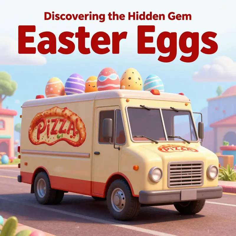 The iconic Pizza Planet Truck appears in a lively New York City scene in Soul, inviting fans to spot this beloved easter egg.