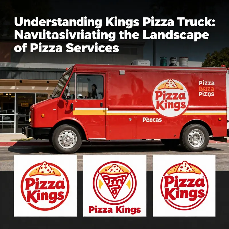 A vibrant collage representing various pizza businesses associated with the ‘Kings’ brand.