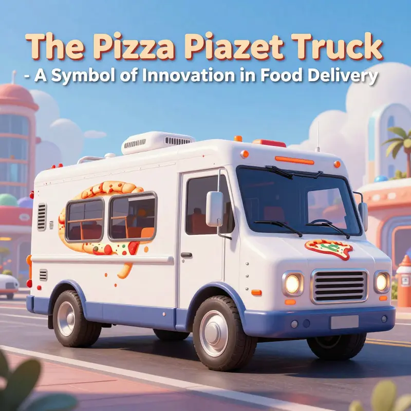 The eye-catching design of the Pizza Planet Truck symbolizes creativity and fun, making it a perfect fit for its fictional universe.