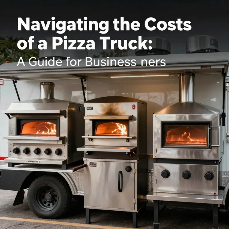 An entry-level pizza truck ready for service, representing budget-friendly options.