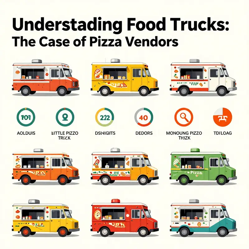 A lively scene capturing the essence of ‘A Little Pizza Heaven Food Truck’ amidst fans of delicious pizza.