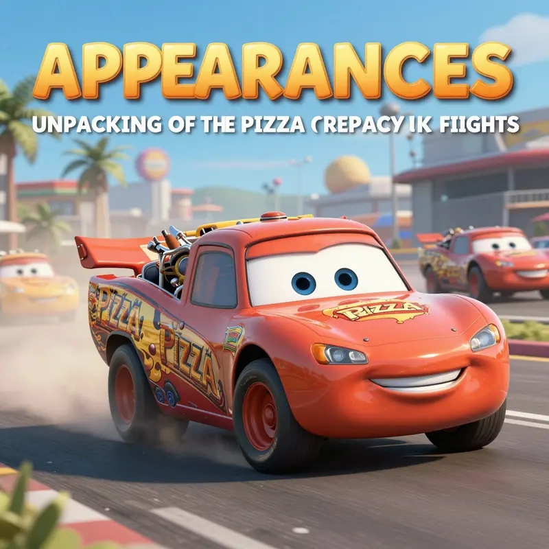 The Pizza Planet Truck in Toy Story, marking its iconic debut.