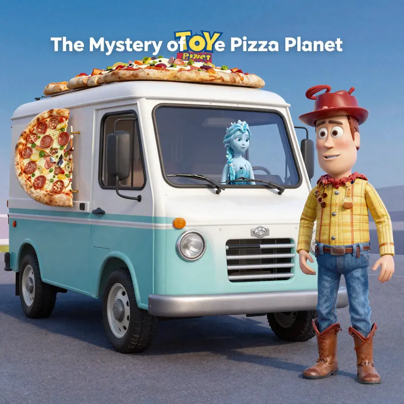 A vibrant cover image showing elements from both Frozen 2 and Toy Story, illustrating the different styles and themes of the two films.
