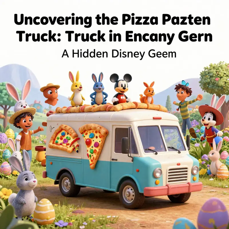 The subtle placement of the Pizza Planet Truck in *Encanto* reflects Disney’s interconnected storytelling.