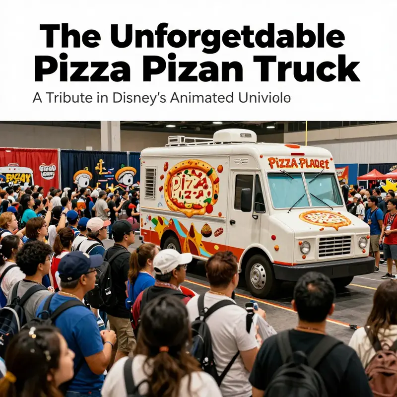 The Pizza Planet Truck is a beloved symbol in Pixar, appearing in numerous films, bridging stories and characters.