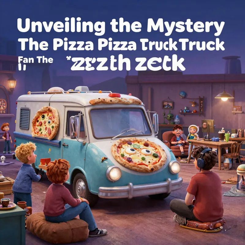 The Ice Palace in Frozen, where the Pizza Planet truck is notably absent.