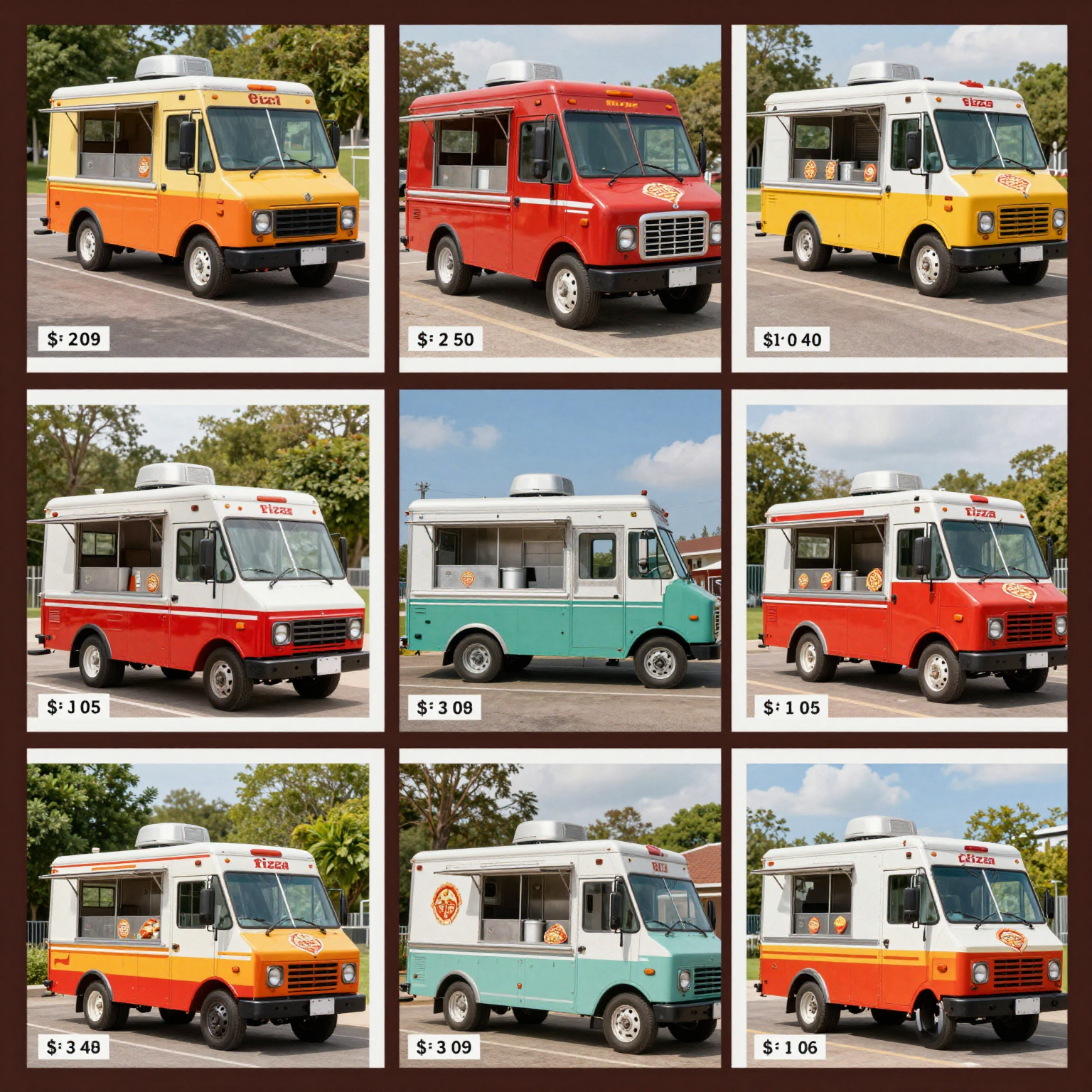 Pizza Truck Specifications