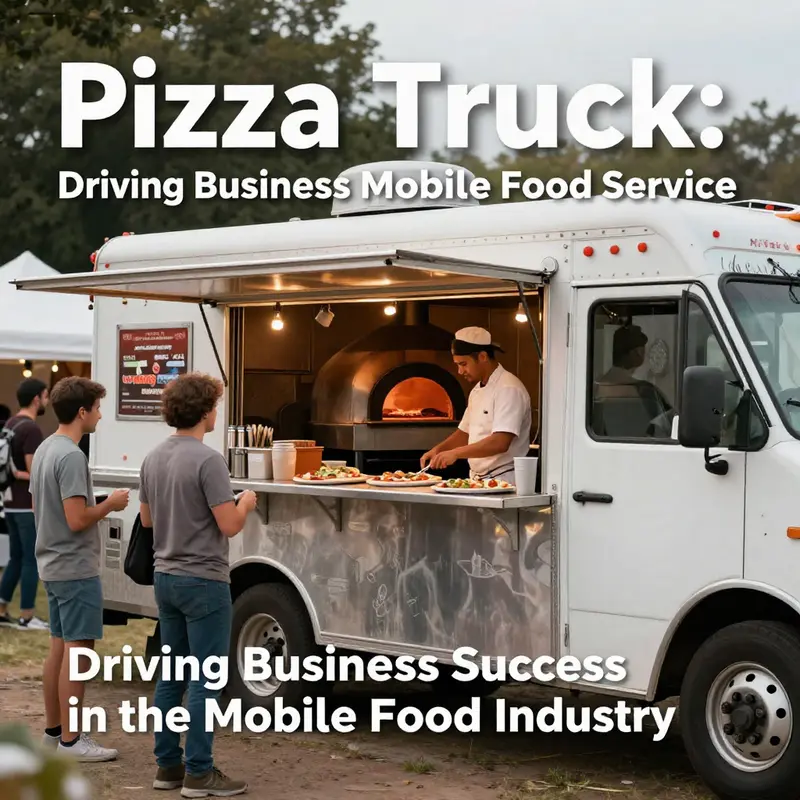 A collage representing the vibrant world of the ‘Pizza Truck’ video game series.