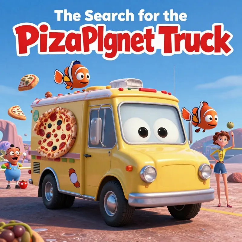 The colorful underwater world of Finding Nemo, highlighting what fans were looking for but did not find: the Pizza Planet Truck.