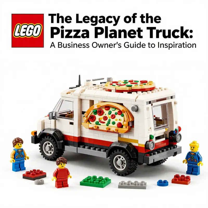 The Pizza Planet Truck showcases a vibrant design that captures attention.
