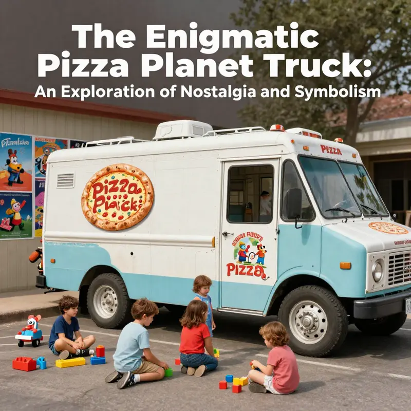 The Pizza Planet Truck stands as a nostalgic emblem, captivating audiences with its recurring appearances in Pixar films.