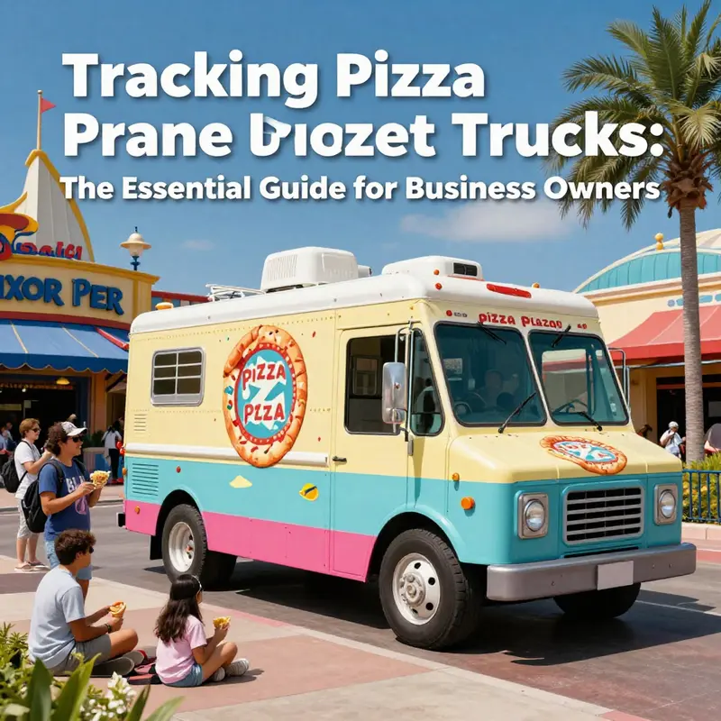 The Pizza Planet Truck at Mickey’s Toontown, a favorite photo spot for families.