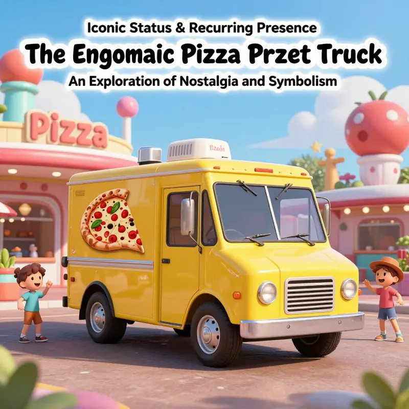 The Pizza Planet Truck stands as a nostalgic emblem, captivating audiences with its recurring appearances in Pixar films.