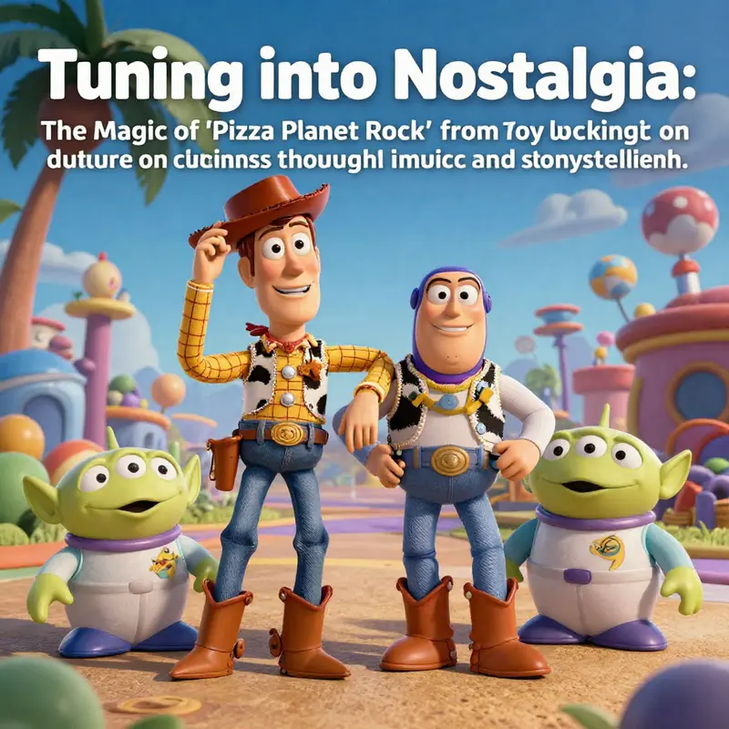 Woody and Buzz in a vibrant setting, symbolizing the adventurous spirit of Toy Story.