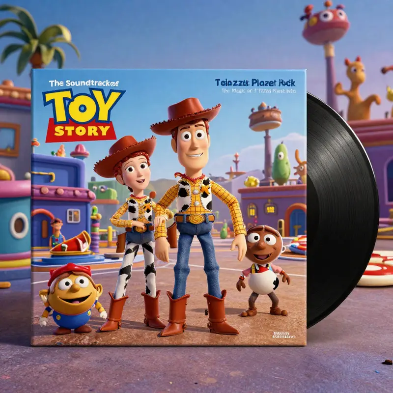 Woody and Buzz’s adventure in the Pizza Planet truck, fueled by upbeat music.