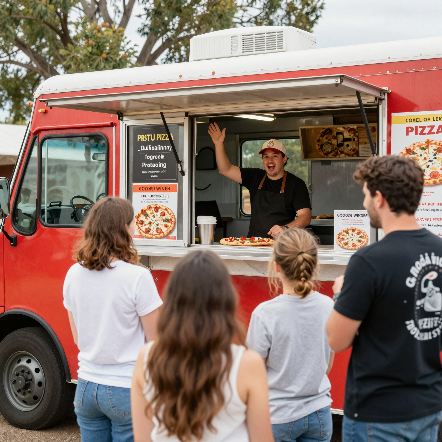 Pizza truck owner in Goondiwindi