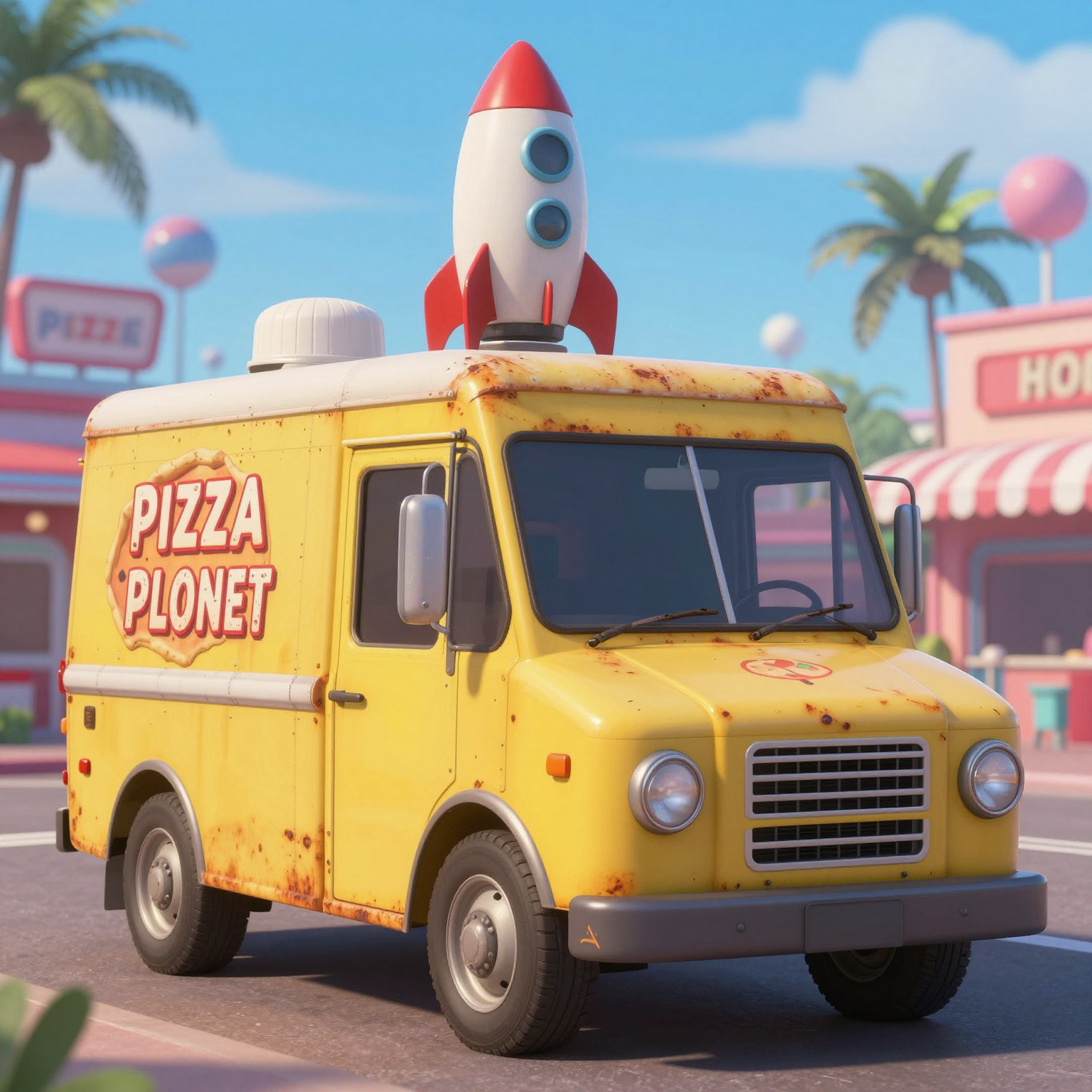 Pizza Planet Truck
