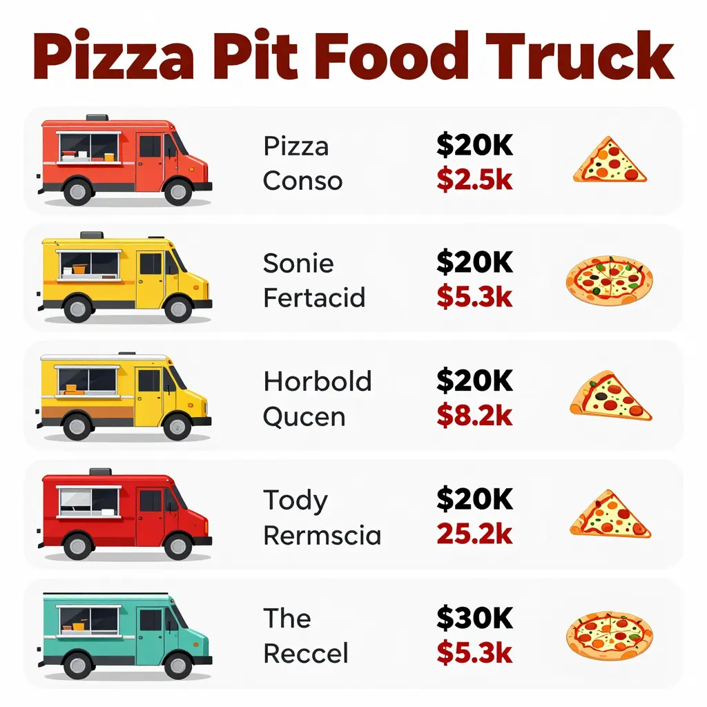 Comparison of Pizza Food Trucks