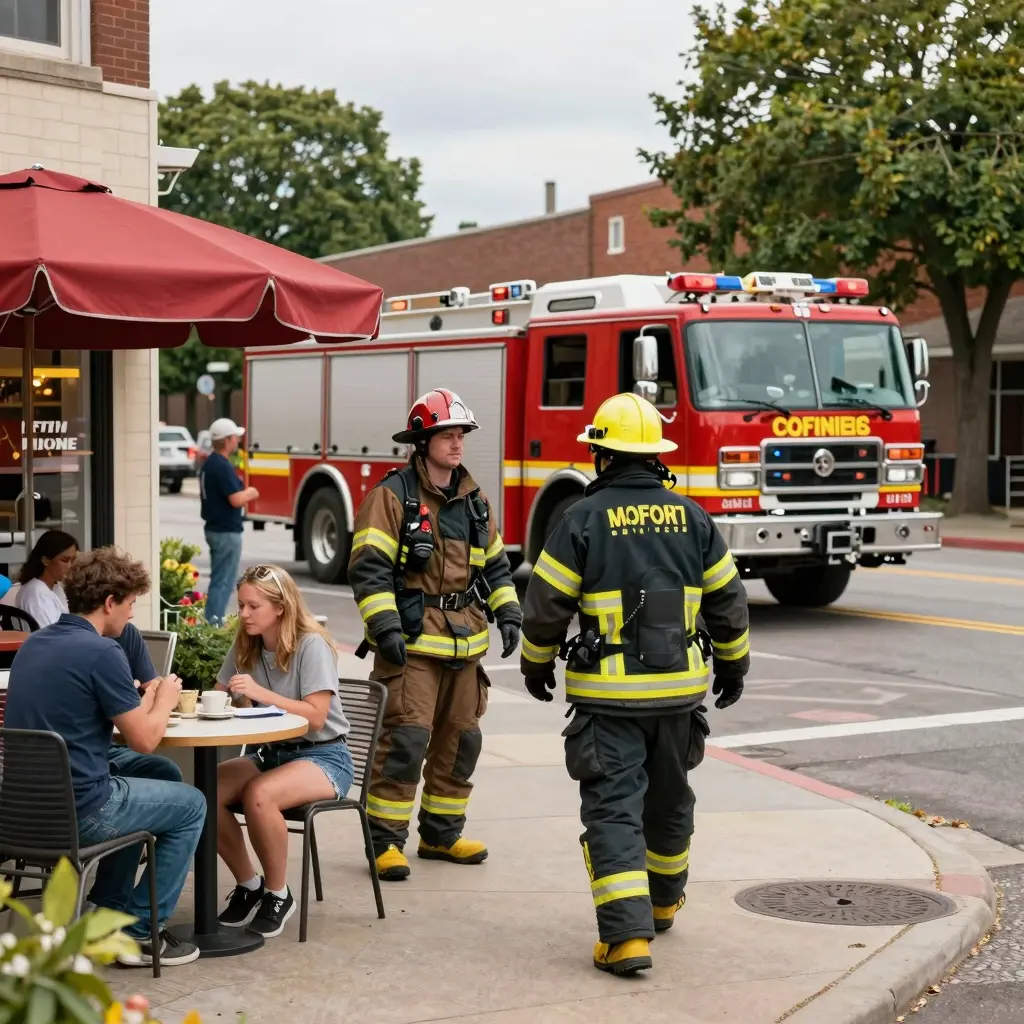 Fire Station 301 Responding
