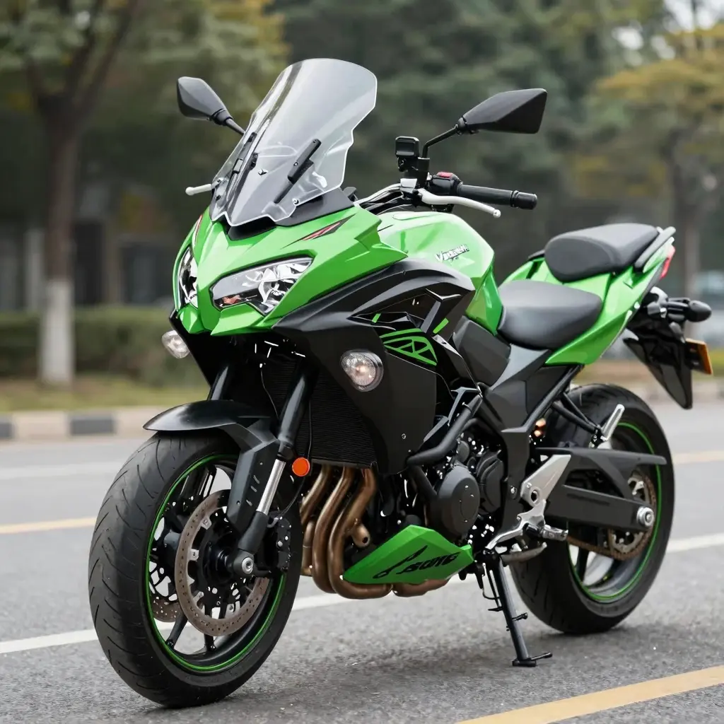 Kawasaki Versys 2015 with Upgraded Fairings